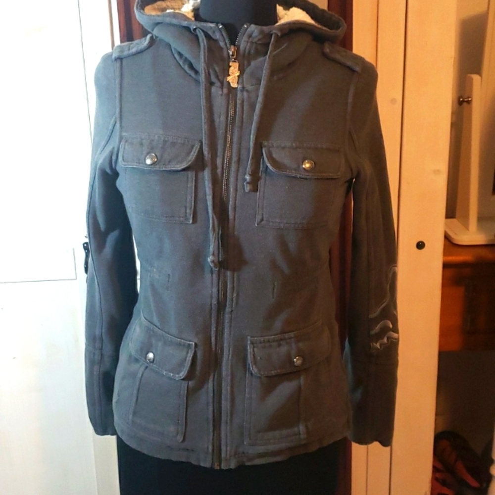 FOX hoodie zip up